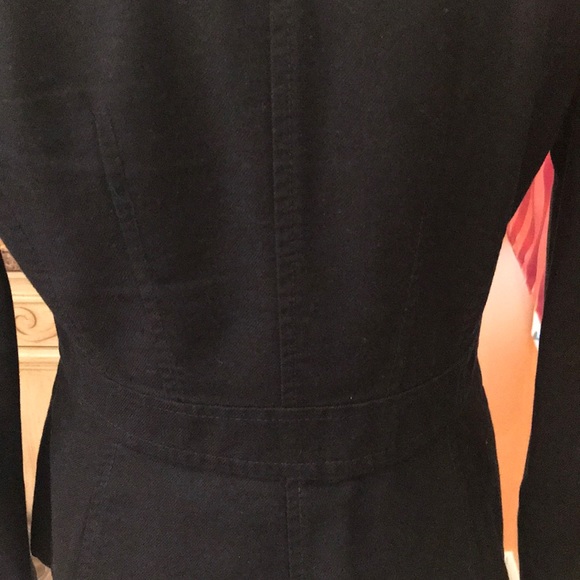 Vintage Loft Denim black blazer, size 2. - Picture 5 of 5